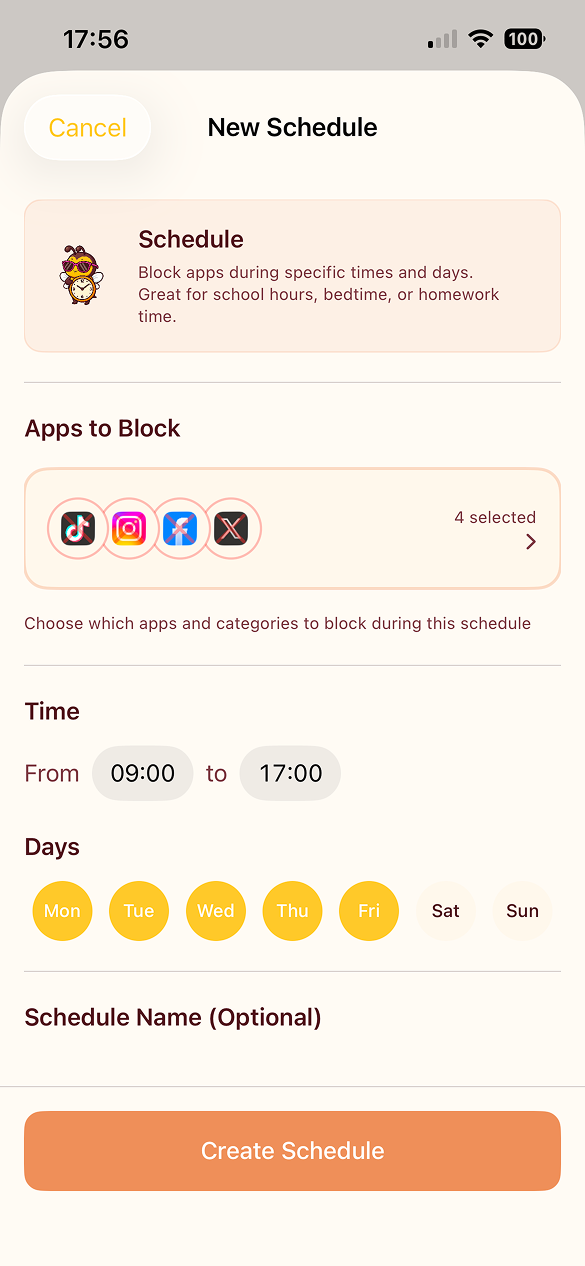Bee Kid Schedules